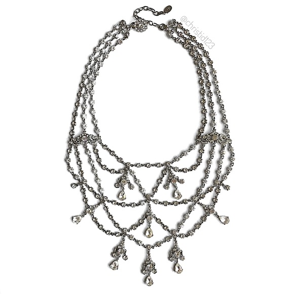 Neiman Marcus Jewelry - Jose & Maria Barrera Crystal Drape Necklace